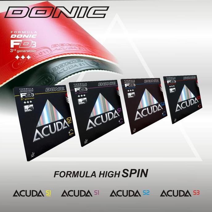 DONIC Acuda S2 Karet Pingpong Rubber Tenis Meja