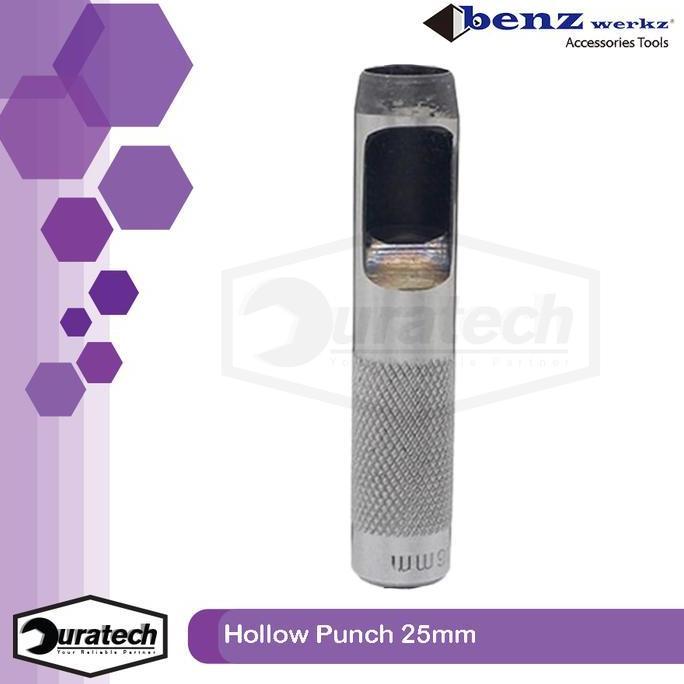 Benz Werkz plong pembolong pembuat lobang 25 mm / Plong hollow punch pukul / Pembolong plat kulit ke