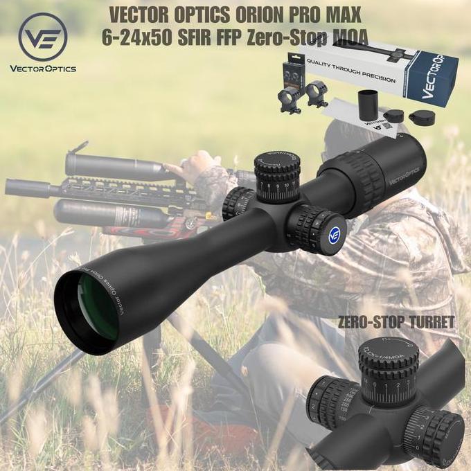 Vector ORION PRO - MAX 6-24x50 SFIR FFP