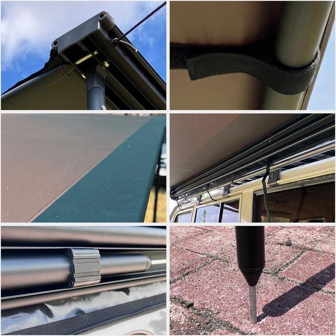 Kanopi Flysheet Mobil OTO CAMPER ID Merbabu Rocky Side Awning Car