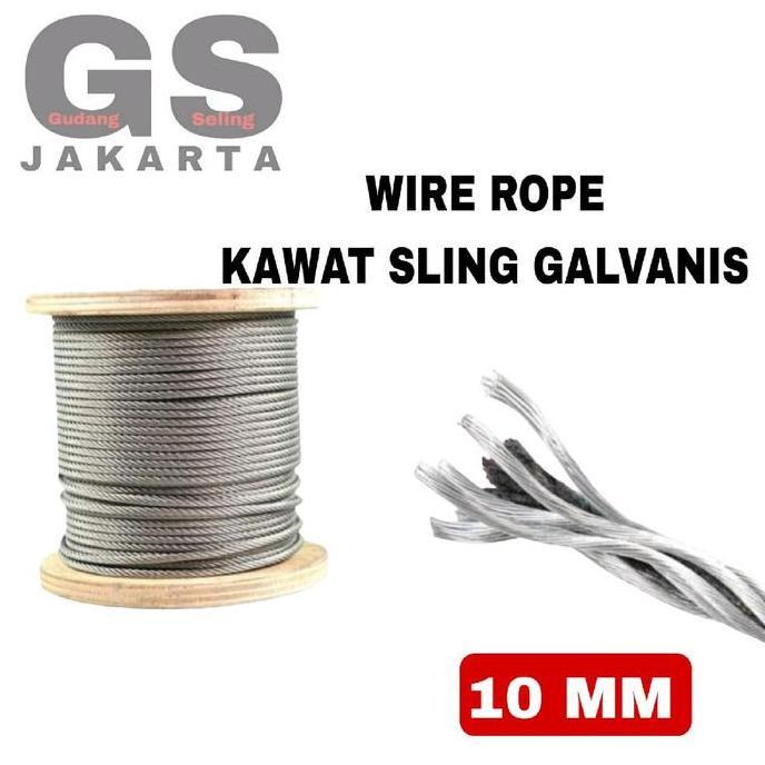 sling baja 10mm / seling baja 10mm bahan galvanis pesanan khusus