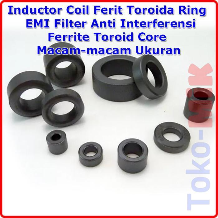 Inductor Coil EMI Filter Ferit Ring Toroida Ferrite Toroid Core