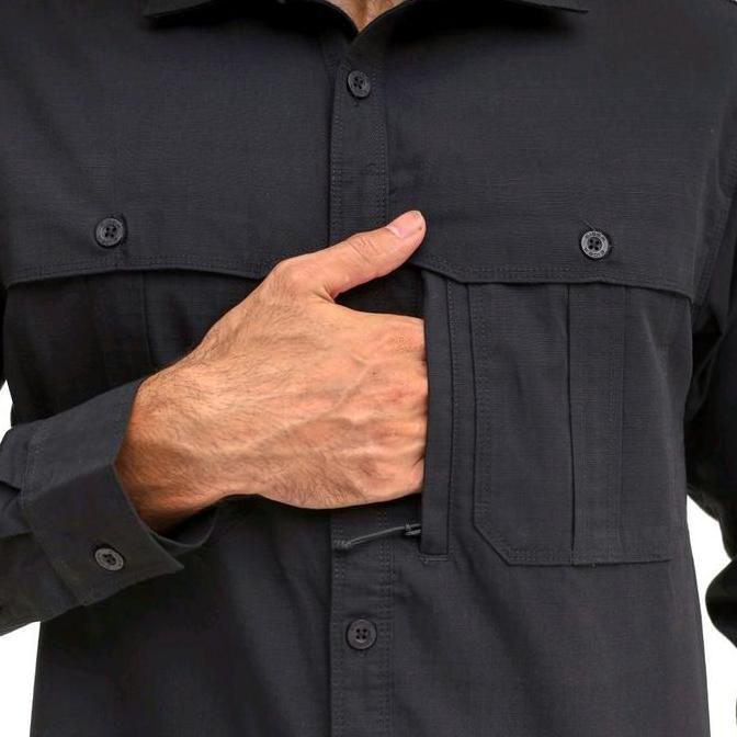 Ready Kemeja Eiger Ambition Tropic Blk Borneo F1