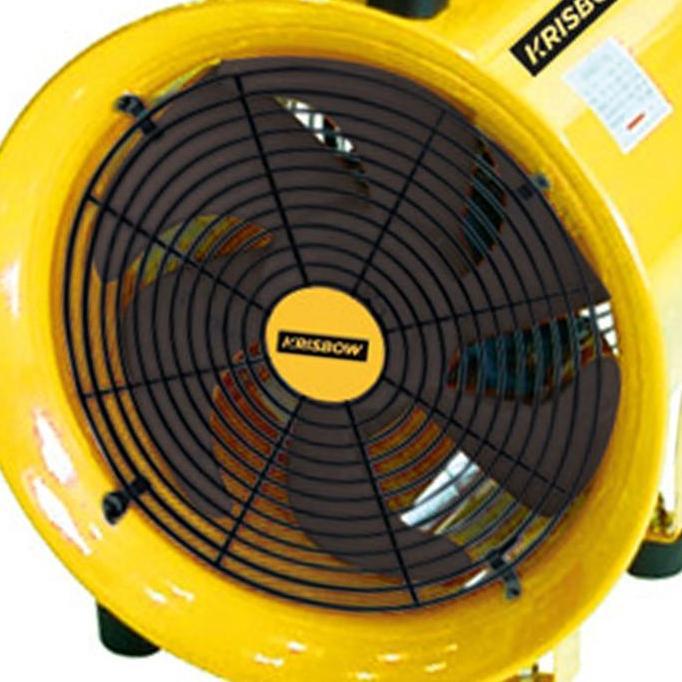 KRISBOW 12 INCI BLOWER VENTILATOR INDUSTRIAL - KUNING Ready