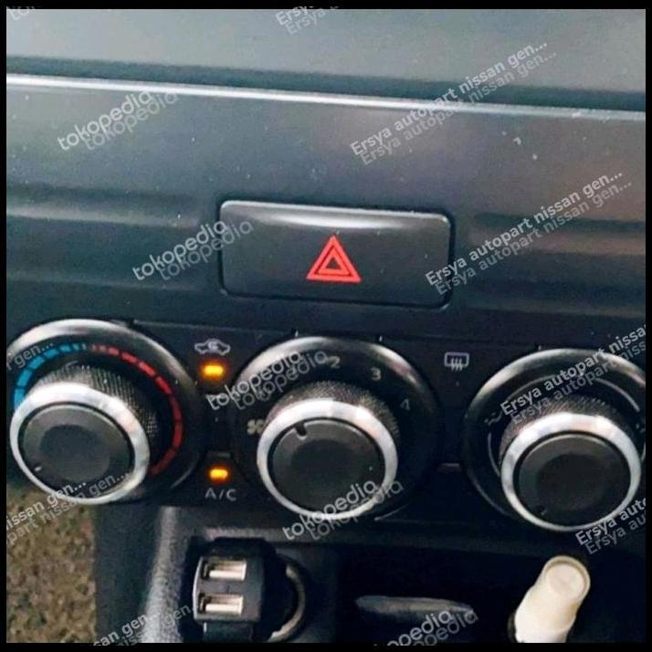 TERBARU KNOB AC VARIASI ELEGAN XTRAIL T31 BAHAN ALLOY PVC HIGH QUALITY