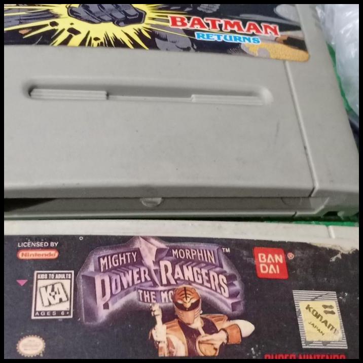 BEST DEAL KASET NINTENDO BATMAN POWER RANGERS 