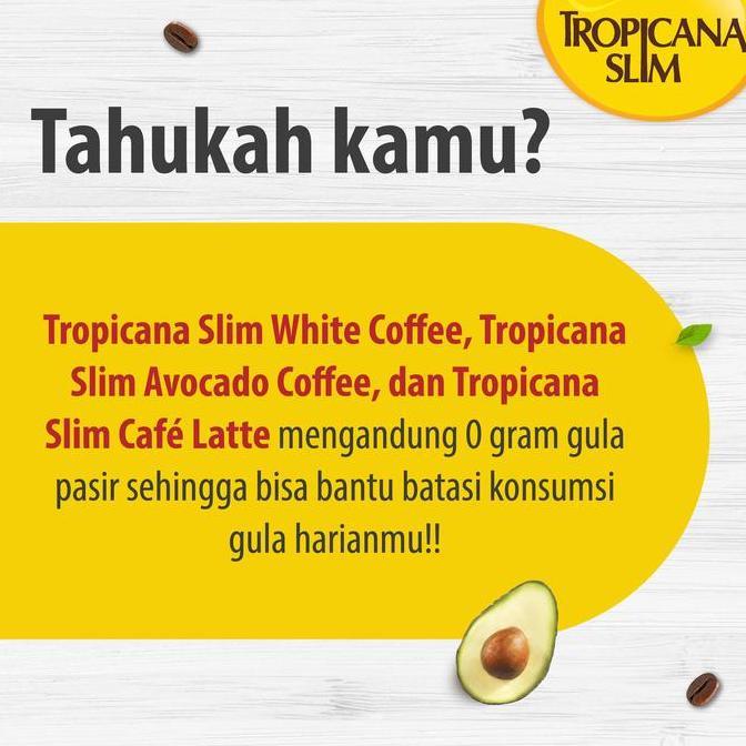 Fiksdone- Tropicana Slim White Coffee - Kopi Bebas Gula