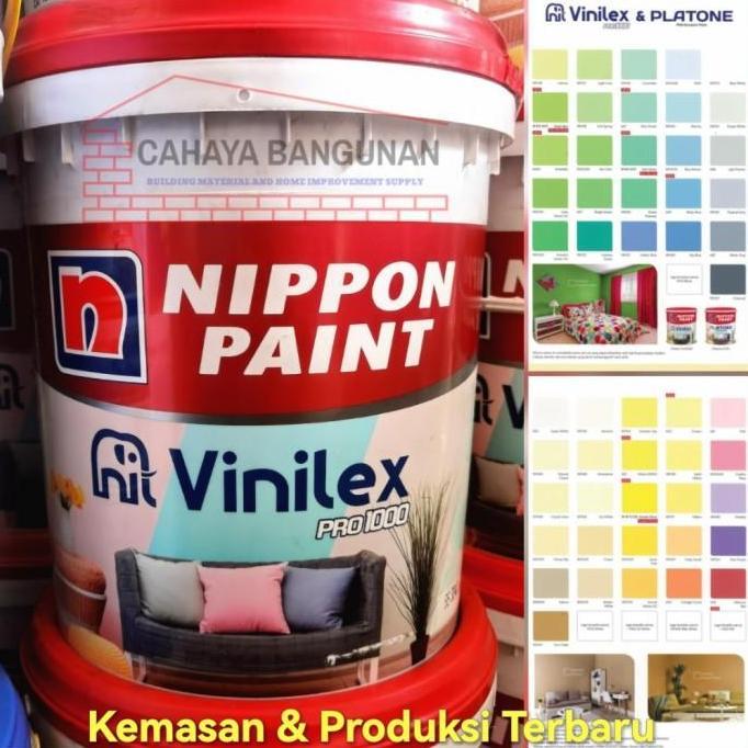 Nexwill- Vinilex Pro 1000 Cat Tembok Gypsum Putih & Warna Pail Pel 20 Kg 20Kg