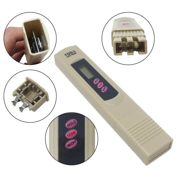 Foxc- Alat Ukur Ph Air Minum Terbaik Digital / Paket Alat Cek Ph Air Dan Tds