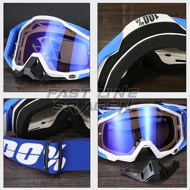 Kacamata Goggles Helm Trail 100 Percent Cross Supermoto Enduro Trabas Klx Crv Helm Jpx Gm Orca Kuali
