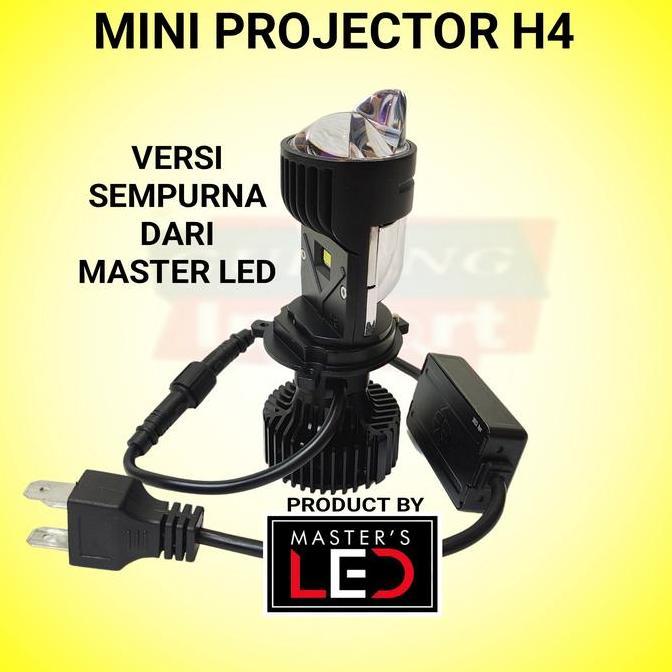 AISYAHAAFIL - LAMPU LED MINI PROJIE BILED PROJECTOR H4 MASTER LED LASER