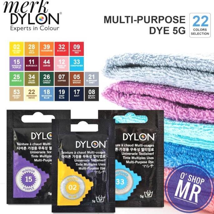 Kapanpun- Wantex Pewarna Pakaian / Wantek Kain Dylon