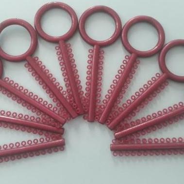 Power O Model AO Warna Purple Red Pearl isi 10 stick Dental O Ring Art Ortho Creative