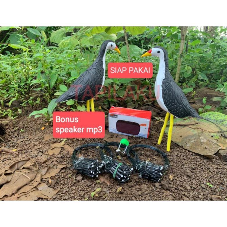 [RDY] FULSET ALAT JERAT BURUNG RUAK RUAK+mp3 +boneka