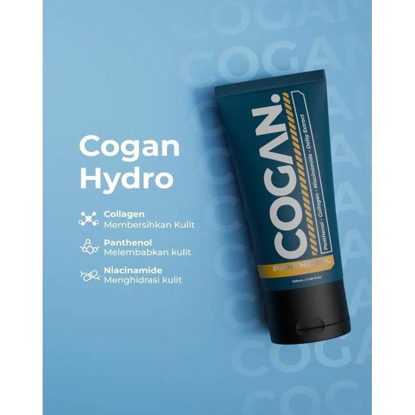 Iyaakirim- Cogan Panthenol Sabun Cuci Muka Pemutih Pria - Sabun Perawatan Wajah Muka Kusam Cowok