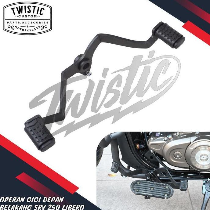 Tuas Operan Gigi Pijakan Injekan Gigi Shifter Rod Depan Belakang Bolak Balik Motor QJMotor QJ Motor 