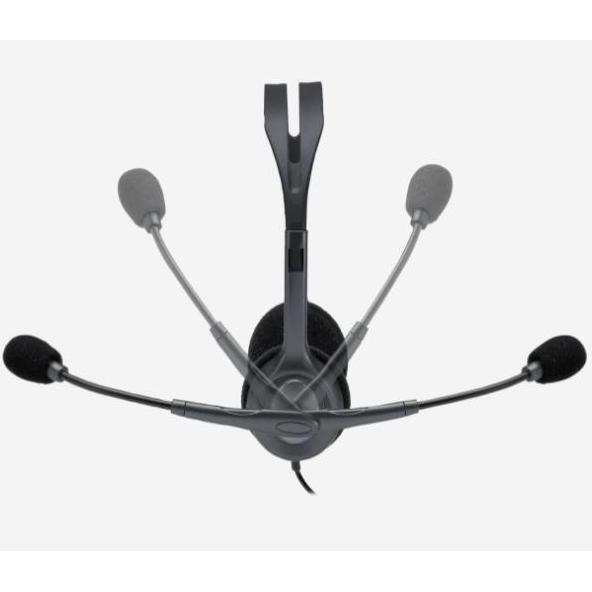 Gasajaa- Logitech Stereo Headset H111 - H111 Koneksi Jack Audio - Logitech H111 - H111 Logitech