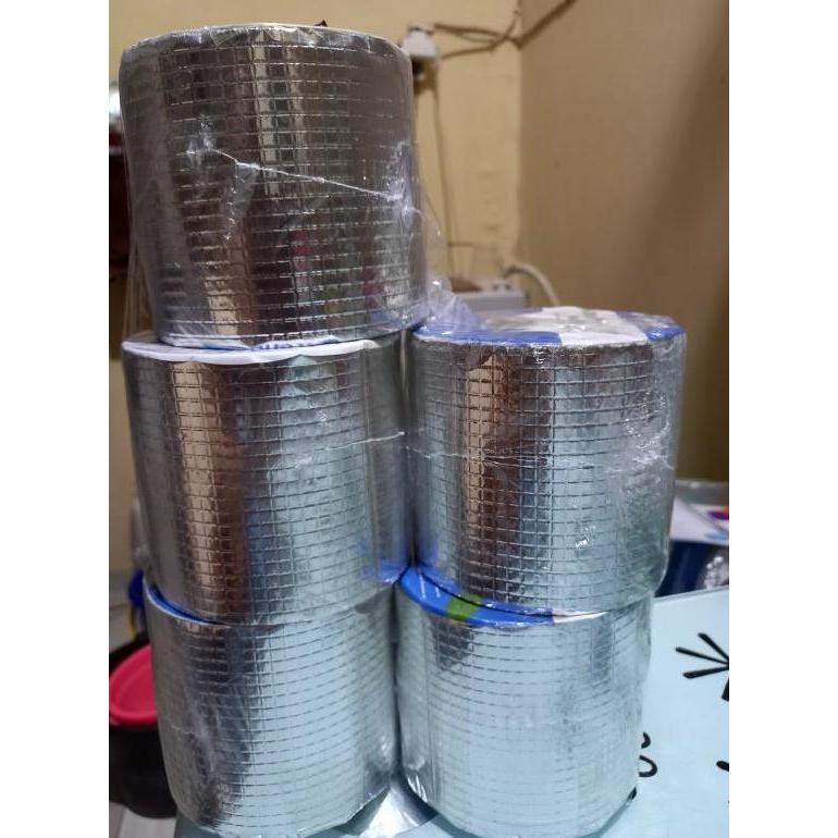 Kp Lakban Anti Bocor Alumunium Foil Tahan Panas Lem Anti Bocor Ja01
