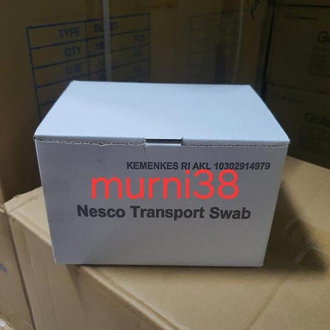 Medkit- Transport Lidi Swab Steril Nesco/Kapas Lidi Steril/Cotton Swab