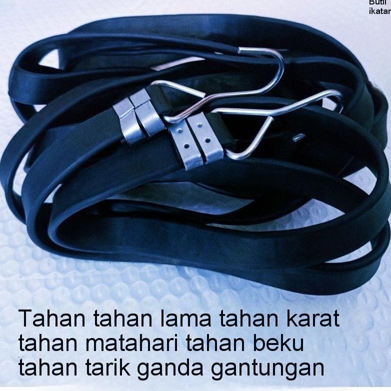 murah 4/5m tali karet motor karet tali motor pengikat barang tali karet pengikat tali pengikat baran