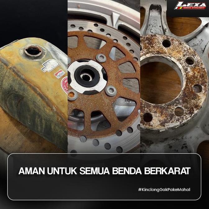 Begafiam - Lexa Rust Blast | Rust Remover Cairan Pembersih Penghilang Karat Mesin Logam Besi Alumuni