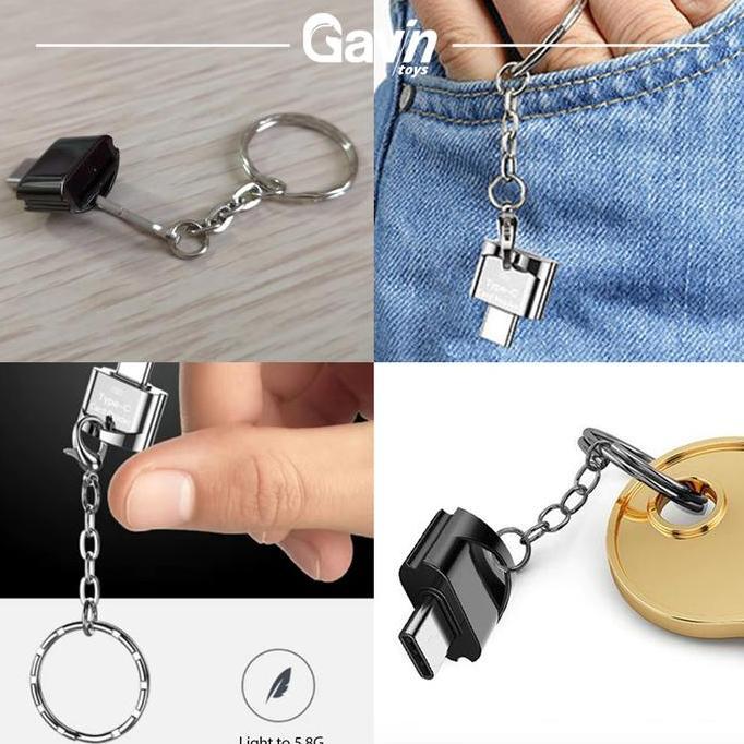 Gasajaa- Usb C Card Reader - Micro Sd Card Reader Type C Usb-C Otg Mini Type-C