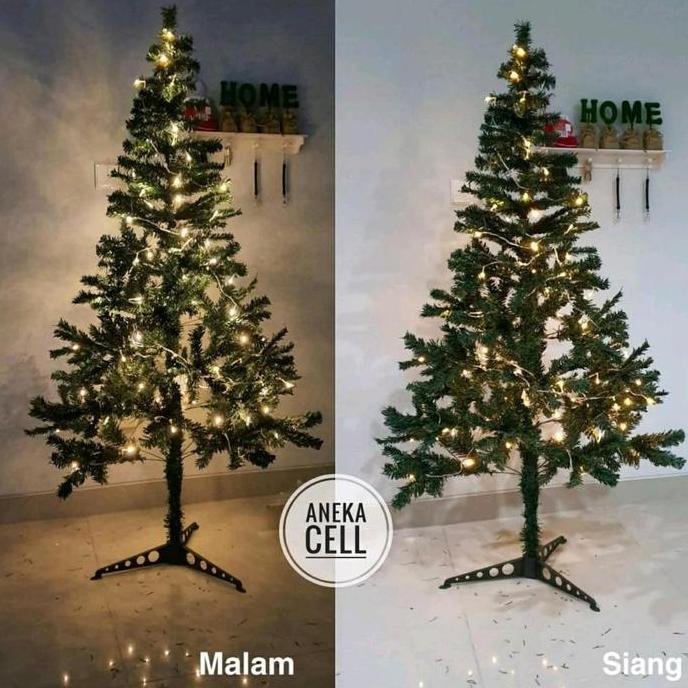 Wfhgx- Pohon Natal Ukuran 60Cm Sampai 90Cm Pohon Terang Cemara