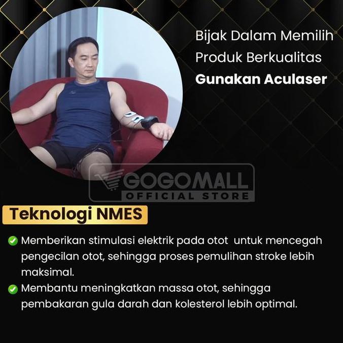 Medkit- Aculaser Ultimate 14 Titik Laser + Nmes Terapi Laser Go Healthy