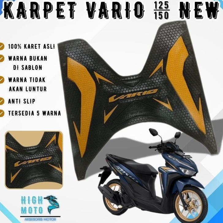 Exclusive Karpet Motor Vario 2021 / Pijakan Kaki Motor Honda Vario 2021-2024