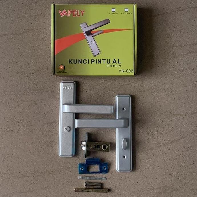 KUNCI PINTU KAMAR MANDI ALUMUNIUM / HANDLE PINTU WC TEBAL ALUMUNIUM / KUNCI TOILET KAMAR MANDI PROMO