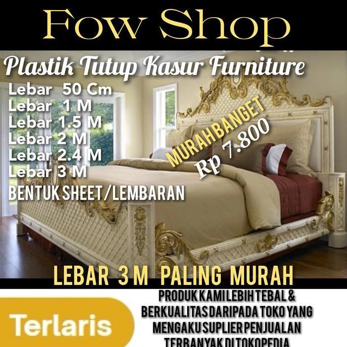 * PLASTIK TUTUP/PENUTUP/PEMBUNGKUS/BUNGKUS FURNITURE/KASUR/SOFA/MEJA *