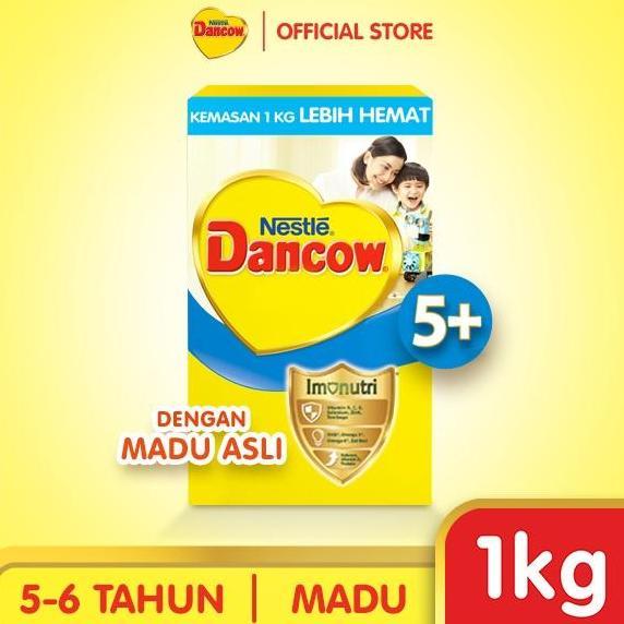 Lansungkirim- Susu Dancow 5+ Rasa Vanila / Madu / Coklat 1Kg