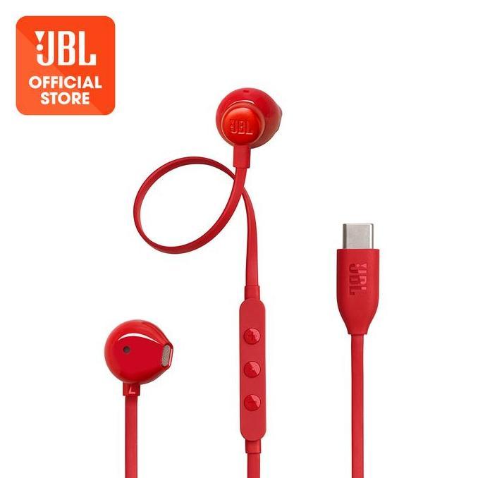 JBL Tune 305C USB C Wired Hi-Res Earbud Headphones Ready