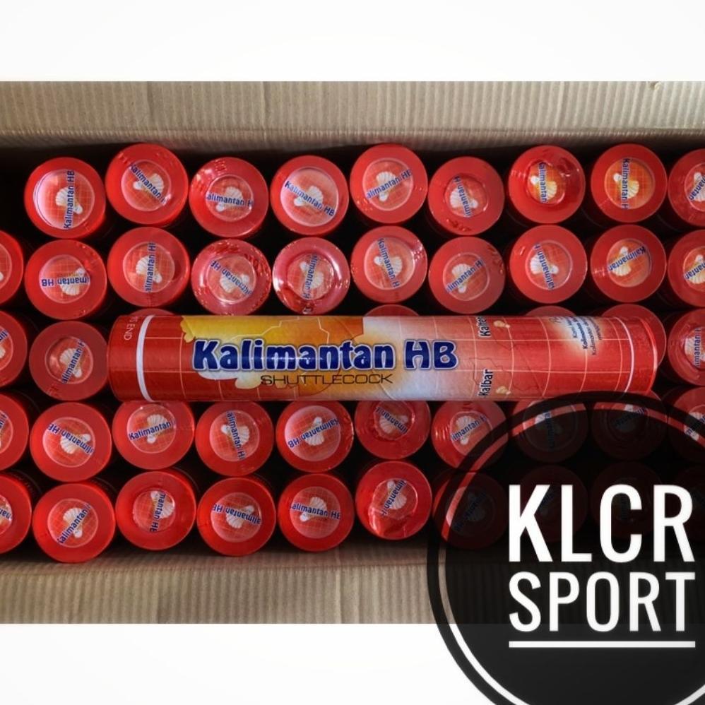 PREMIUM Suttlecock KALIMANTAN HB ORI Shuttlecock Badminton 1 Slop Isi 12 Pc