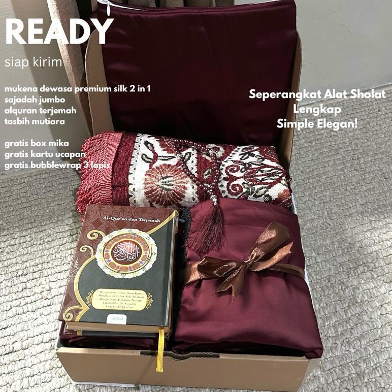 FREE ONGKIR SEPERANGKAT ALAT SHOLAT SESERAHAN SIMPLE EXCLUSIVE | HANTARAN PERNIKAHAN | MAHAR ALAT SH
