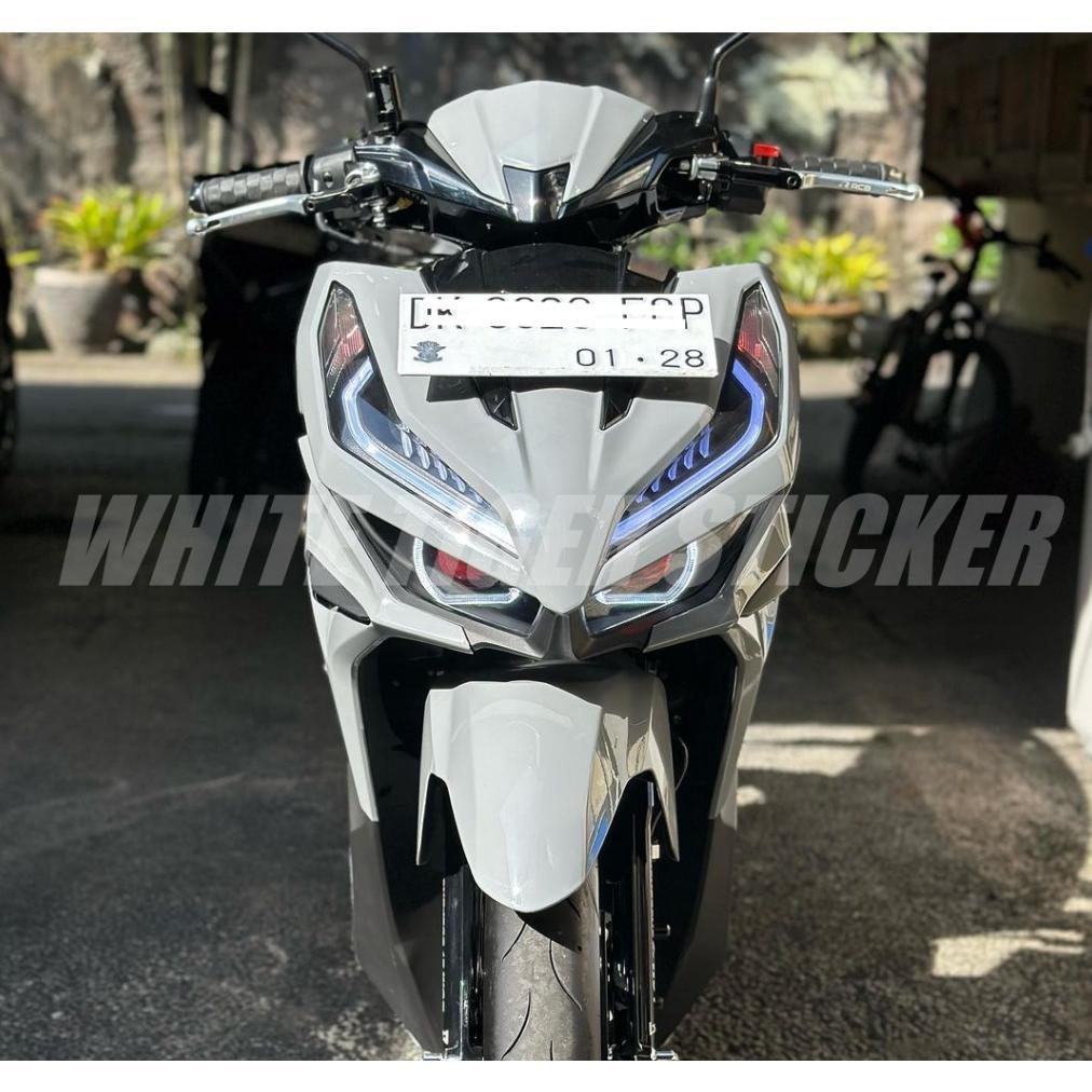 Terbaru Skotlet Stiker Motor Grey Pastel Glosy Skotlet Abu Pastel Glosy Scotlite Grey Pastel Glossy 