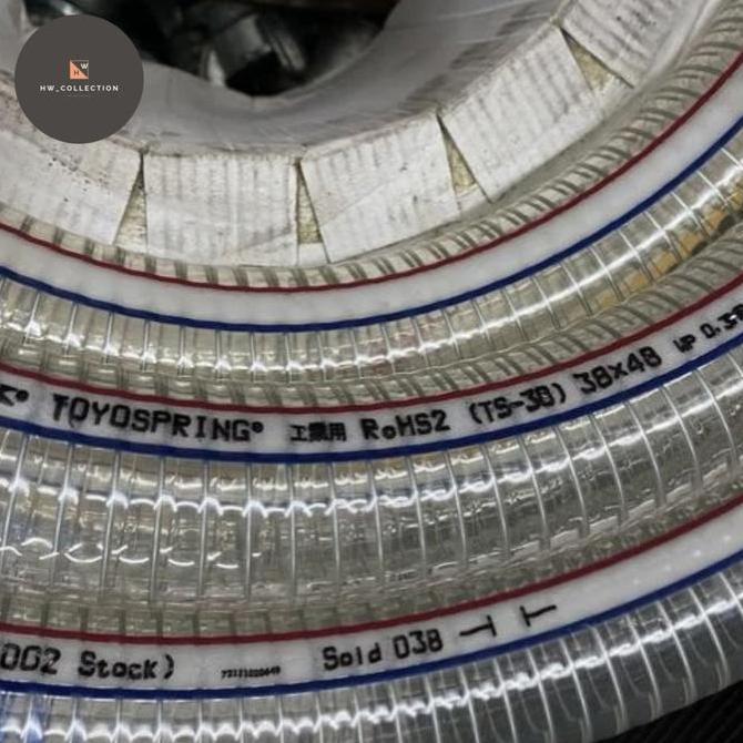 Spring Hose Toyox - selang plastik kawat TOYOX SPRING uk 1,5 inch