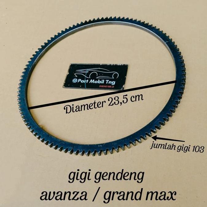 MAZANAC Gear Gigi Roda Gendeng Roda Gila Flywheel Toyota Daihatsu Avanza Xenia Rush Terios Espass Fe