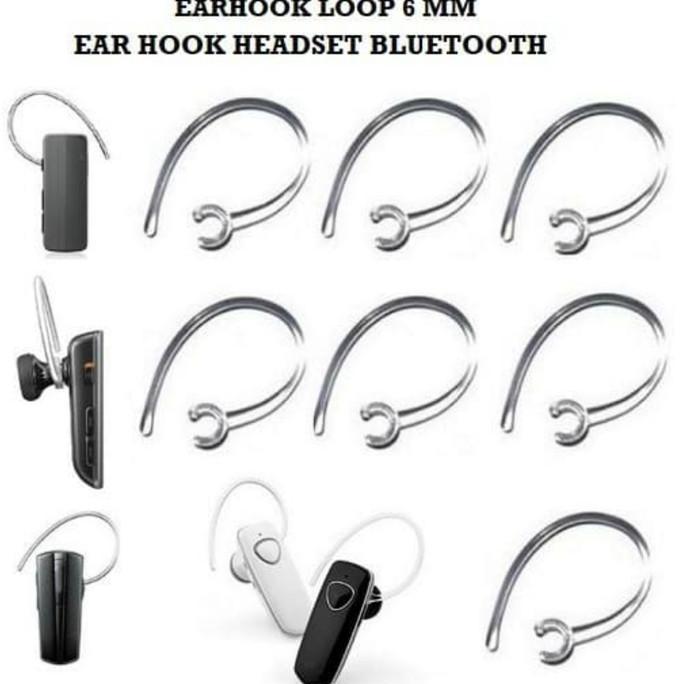 Bluetooth Handsfree Original Headset Bluetooth 4.1 Earphone Ear in dengan Mic Binaan dan Ear Hook un