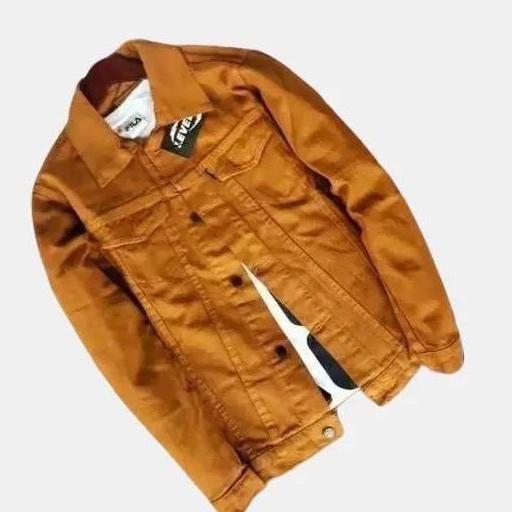 JAKET DENIM SOBEK PRIA / JAKET JEANS RIPPED COWOK BIOBLIT BIOWASH kancing kulit nyaman panjang Sandw