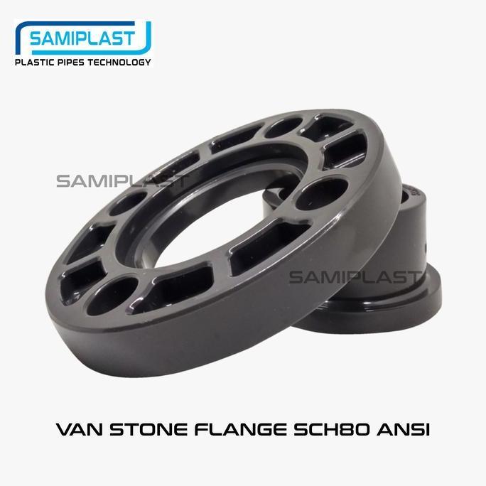 Van Stone Flange PVC 4"