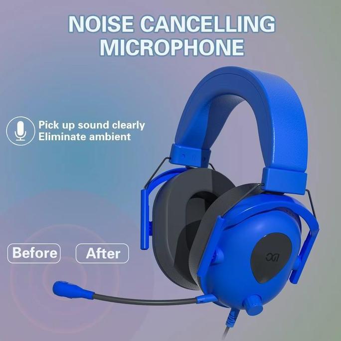 XIBTER H21 Headset gaming Surround 7.1 Headphone kabel henset bando PC/Mobile Pengiriman gratis earp