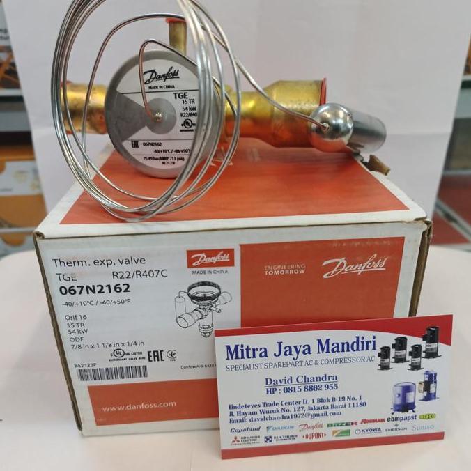 EXPANSION VALVE DANFOSS TGEX 15TR