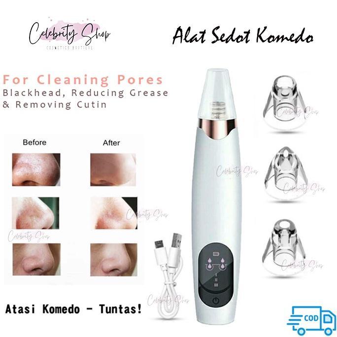 Alat Penyedot Komedo dan Jerawat - Vakum Komedo /Alat Komedo Facial /Alat Sedot Komedo