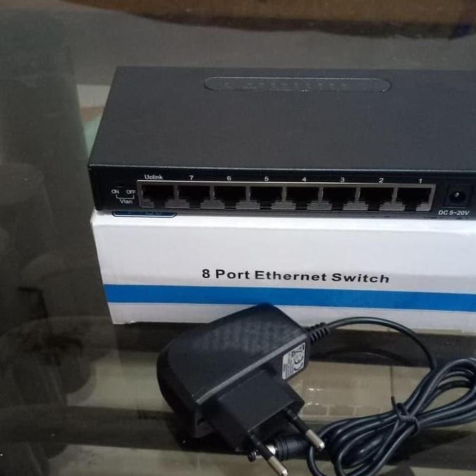 Promo ethernet switch 8 port ethernet switch vlan static port