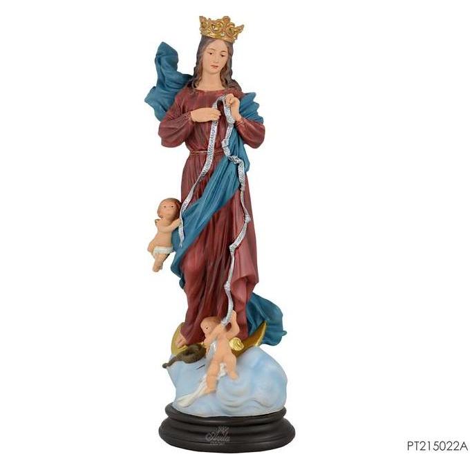 FYP PATUNG BUNDA MARIA PENGURAI SIMPUL + MAHKOTA DEVOSI KATOLIK *