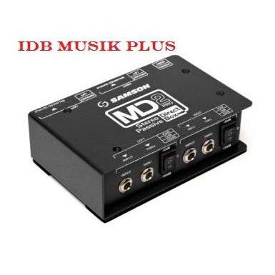 Di Box Pasif Samson Md2Pro Md 2Pro Direct Box Stereo Sound System Original Diskon