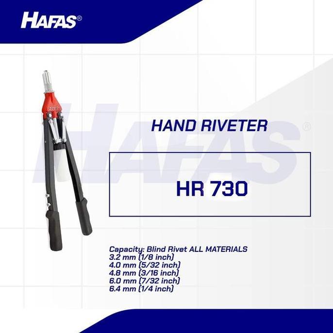 Hand Riveter, Tang Rivet SRC HR-730