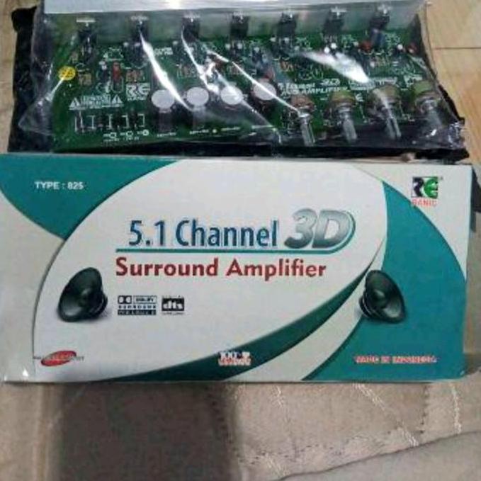 Kit Power Surround Amplifer Home Theater Asli