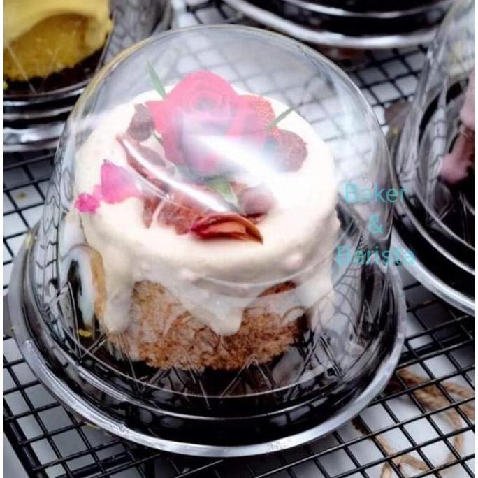 monggo] Dessert cup Korea Mika Mini Cake Round W057 (10pcs) kotak tiramisu Pudding Mini Cake tempat 